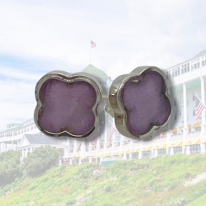 Tatiana Stud Earrings | Silver
