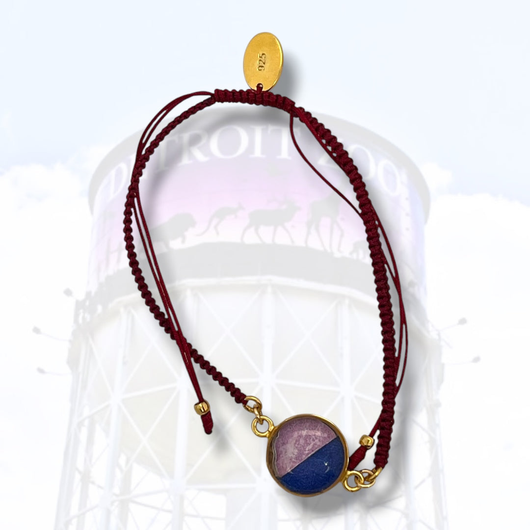 Detroit Zoo Taylor Bracelet | Gold
