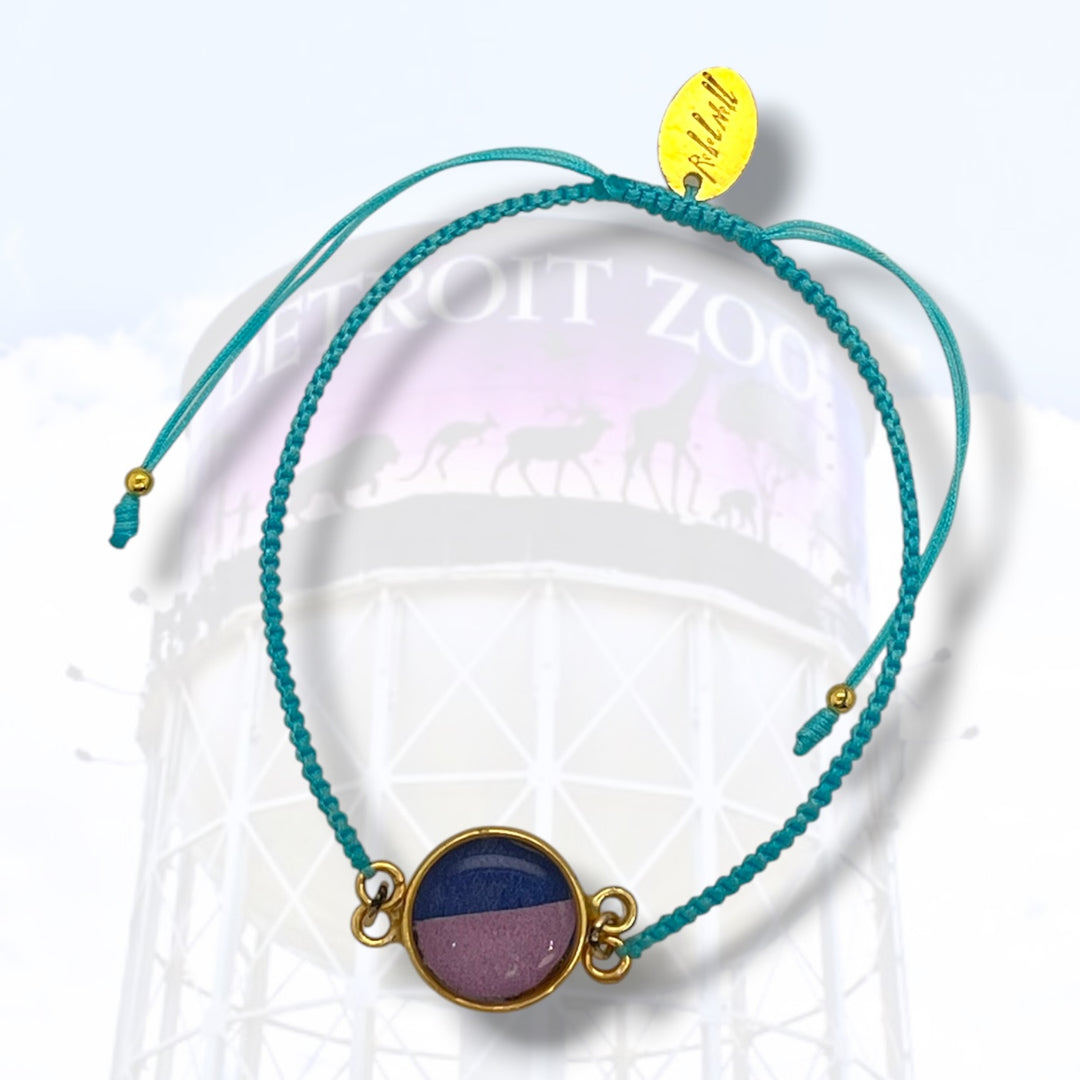 Detroit Zoo Taylor Bracelet | Gold