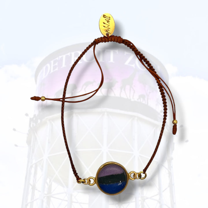 Detroit Zoo Taylor Bracelet | Gold