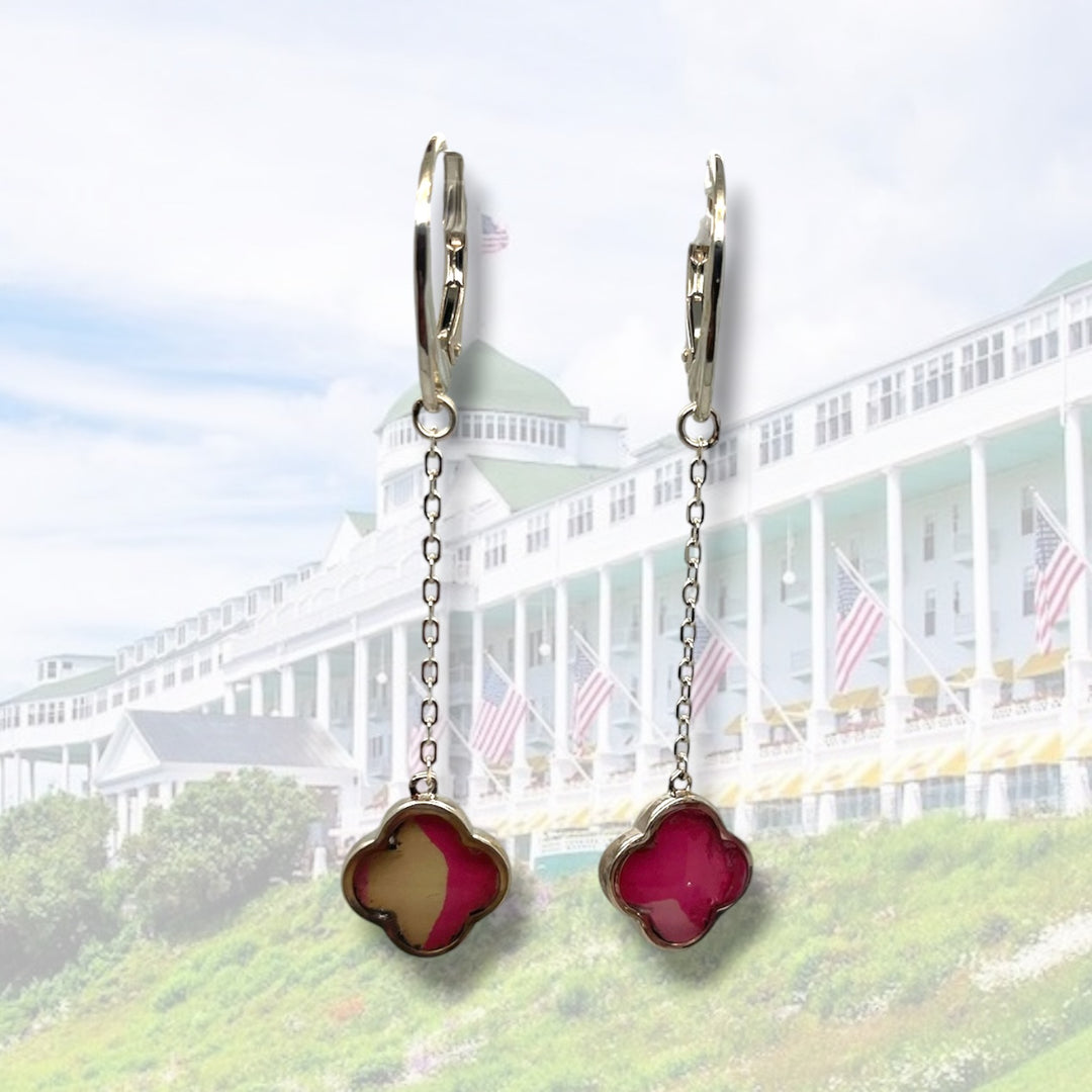 Mo Drop Earrings | Silver