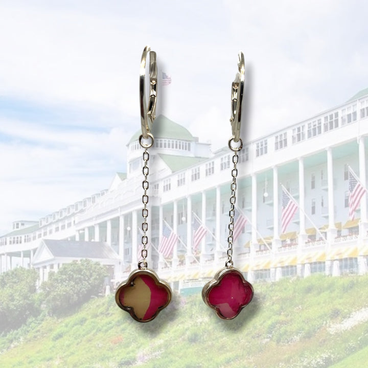 Mo Drop Earrings | Silver