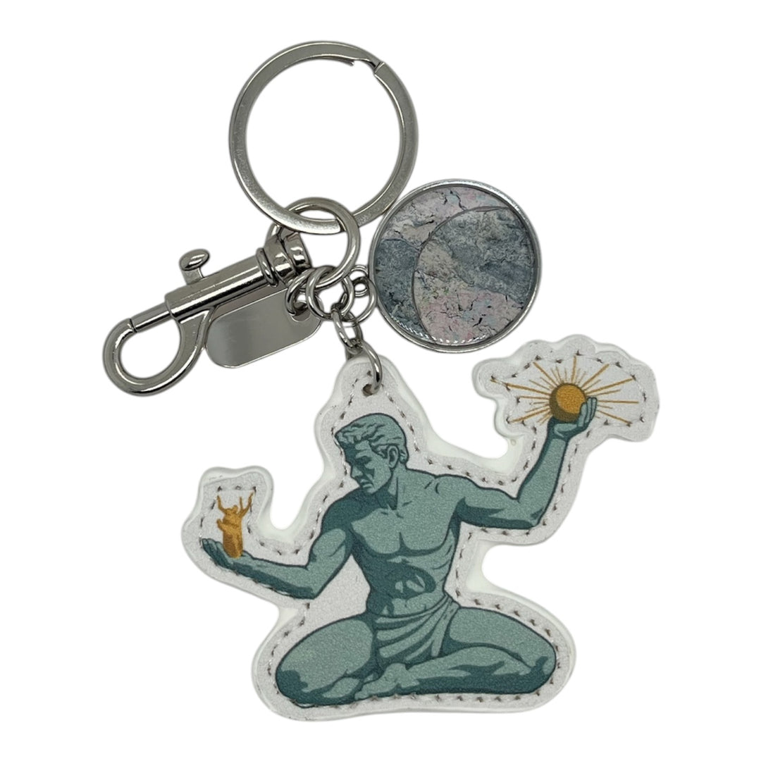 The Spirit of Detroit Bag Charm