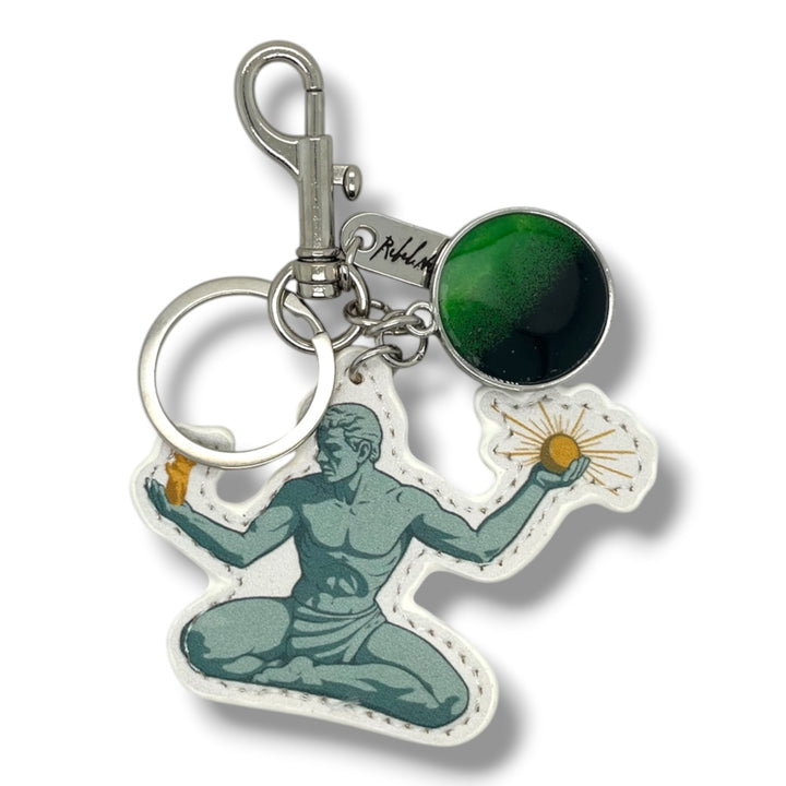 The Spirit of Detroit Bag Charm