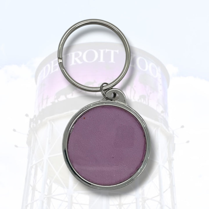 Detroit Zoo Keychain | Pewter