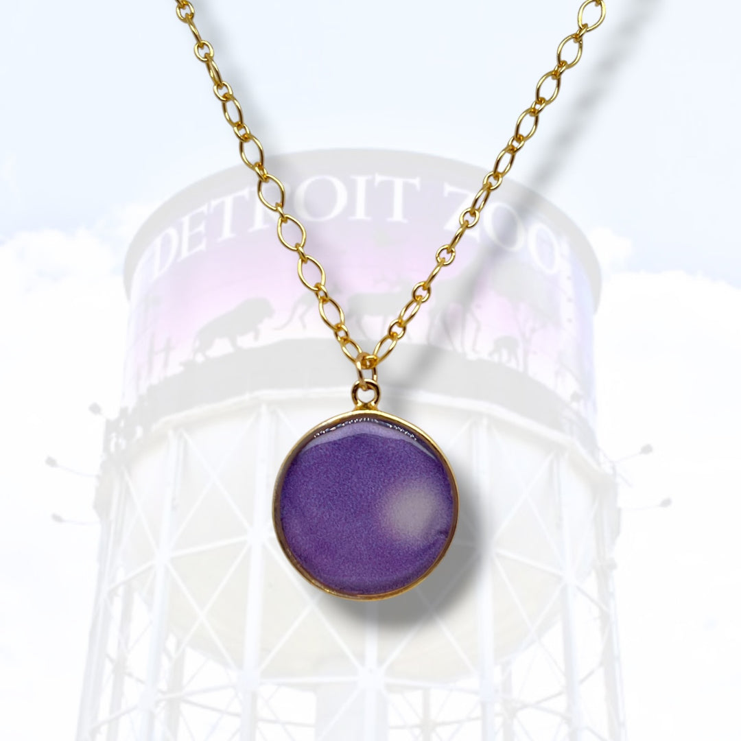 Detroit Zoo Nicole Necklace | Gold