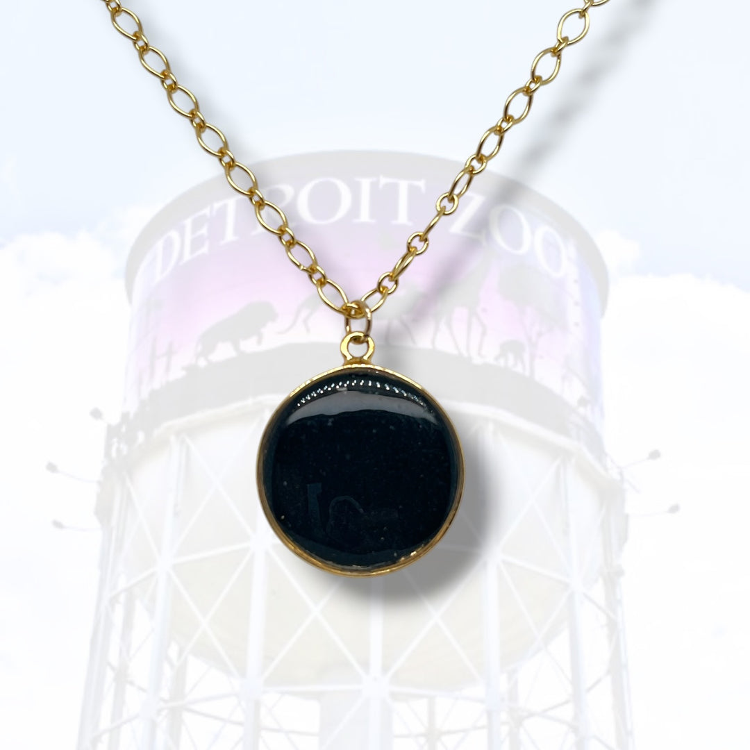 Detroit Zoo Nicole Necklace | Gold