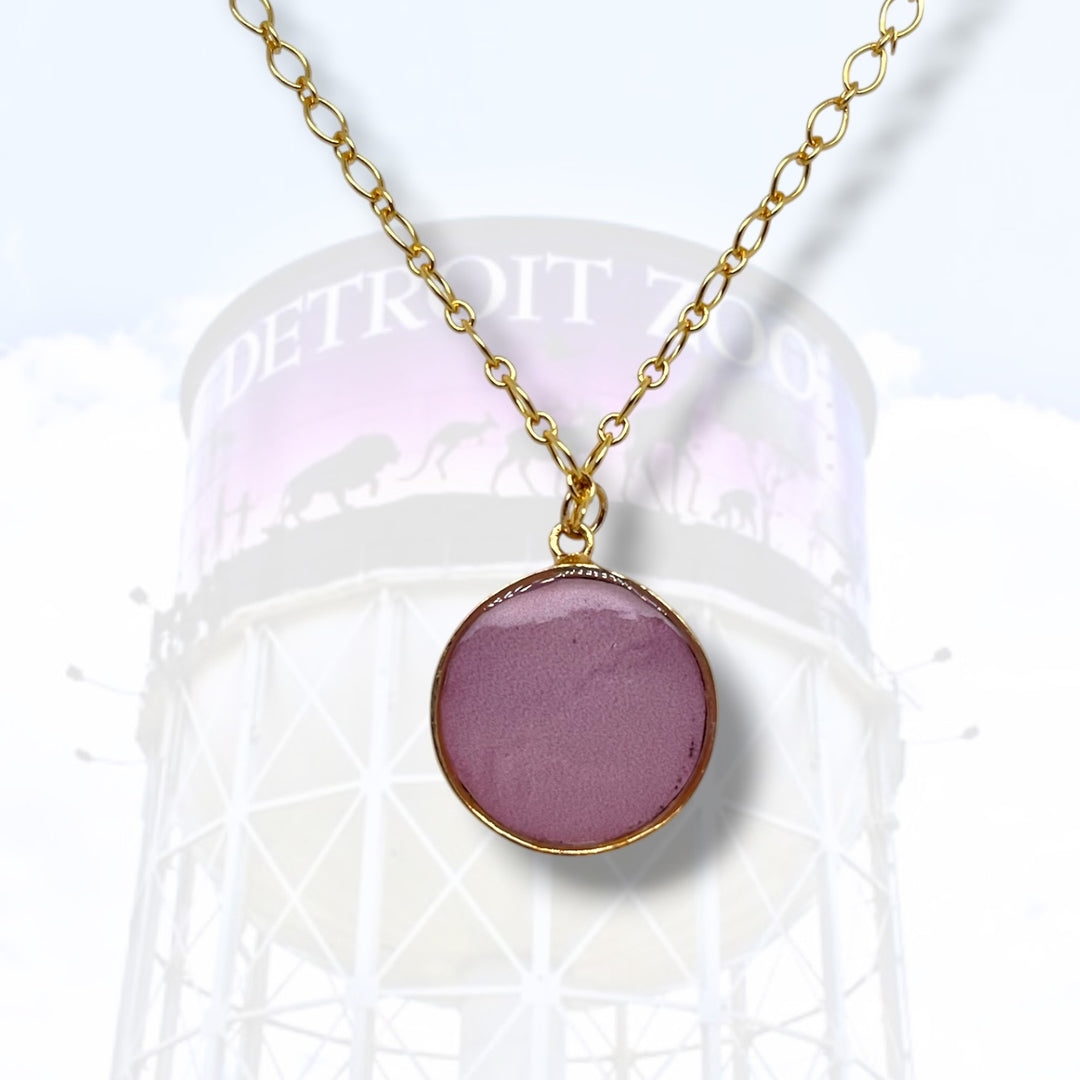 Detroit Zoo Nicole Necklace | Gold