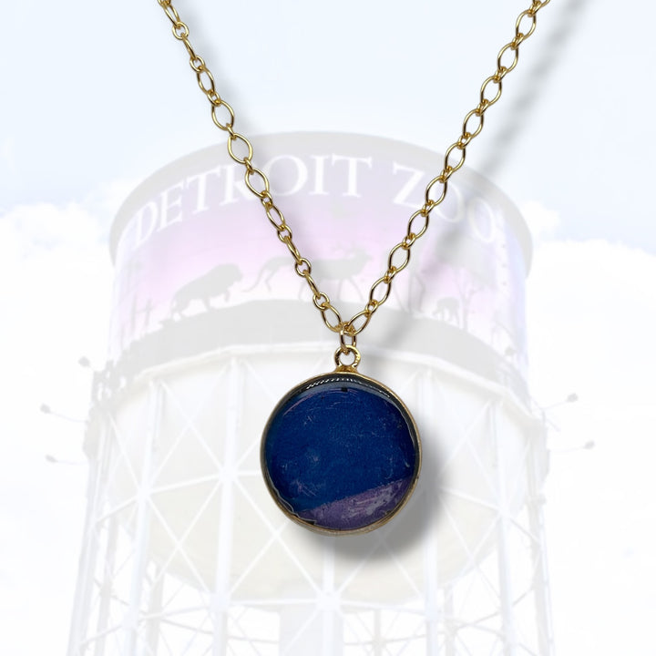 Detroit Zoo Nicole Necklace | Gold