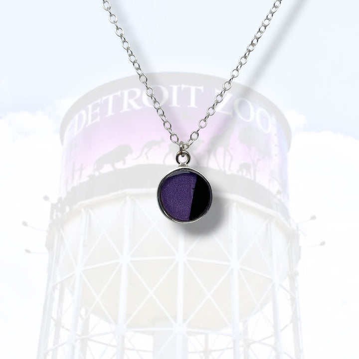 Detroit Zoo Amy Necklace | Silver