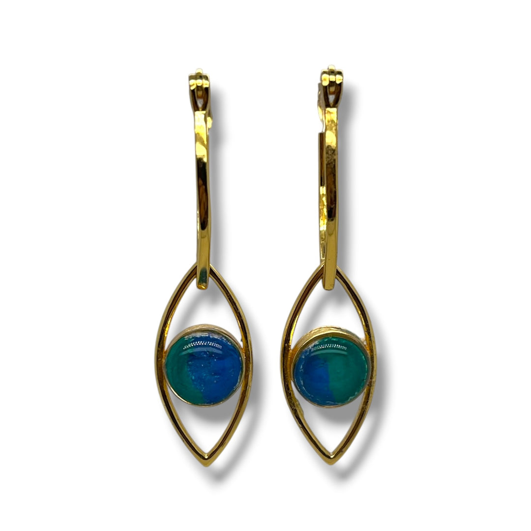 Clara Drop Earrings | Gold