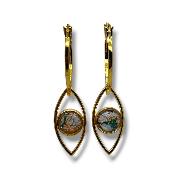 Clara Drop Earrings | Gold