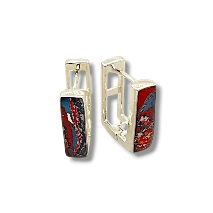 Beatrice Huggie Earrings