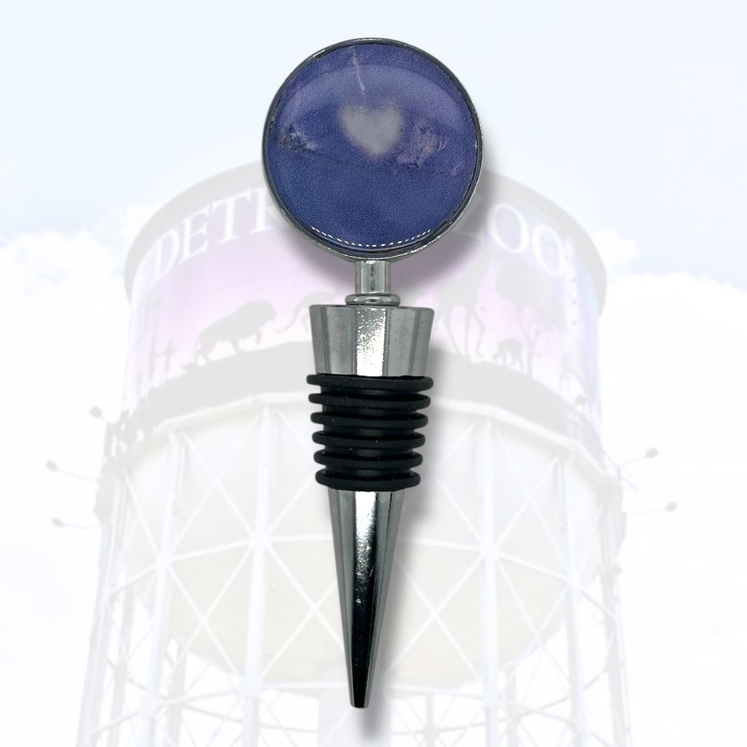Detroit Zoo Bottle Stopper | Metal Alloy