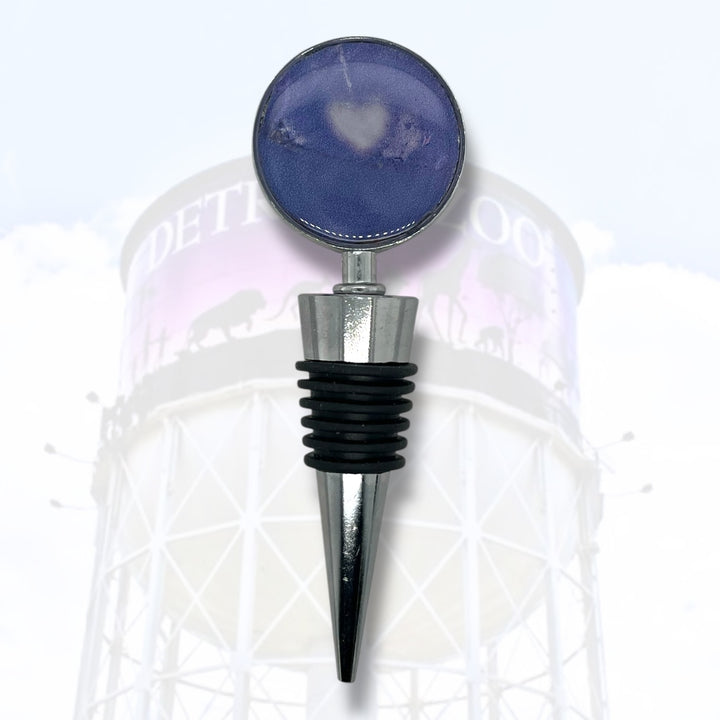 Detroit Zoo Bottle Stopper | Metal Alloy