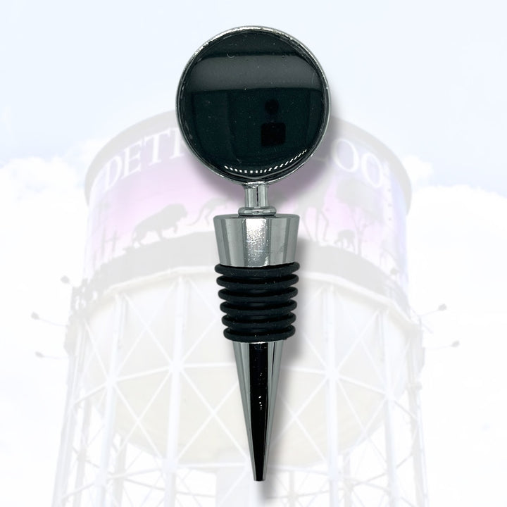 Detroit Zoo Bottle Stopper | Metal Alloy