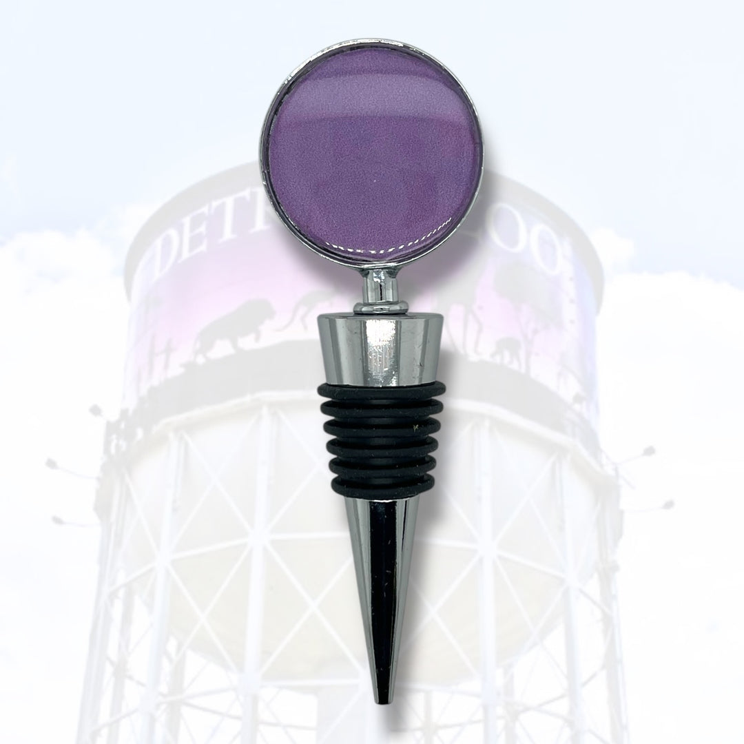 Detroit Zoo Bottle Stopper | Metal Alloy