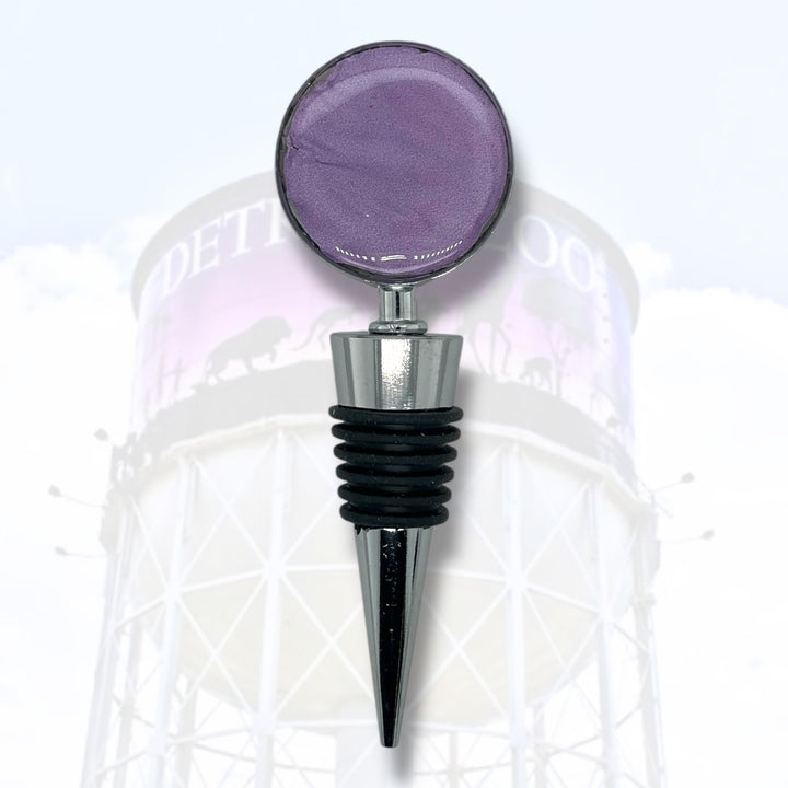 Detroit Zoo Bottle Stopper | Metal Alloy