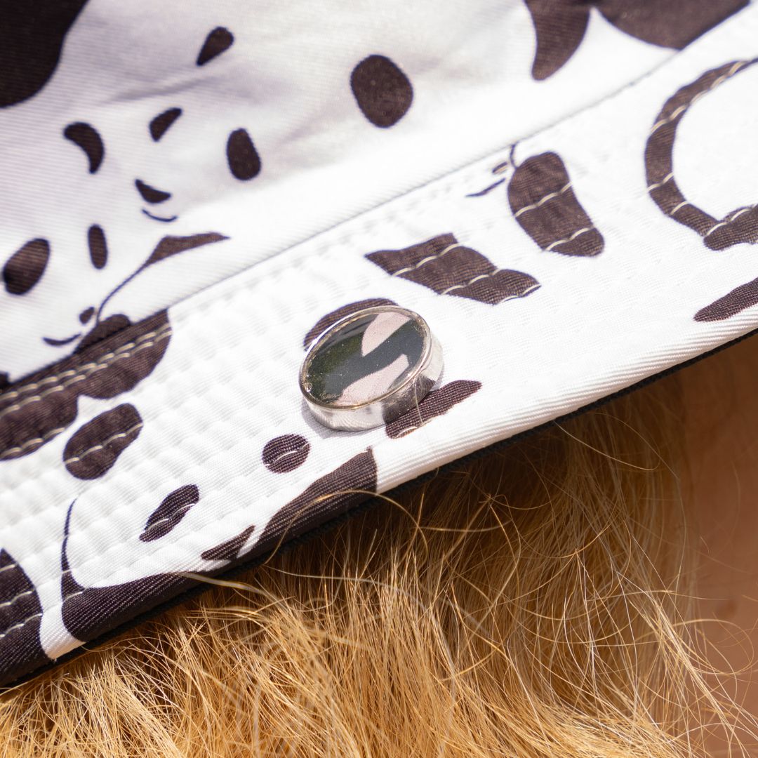 Detroit Zoo Latonia Pin | Stainless Steel