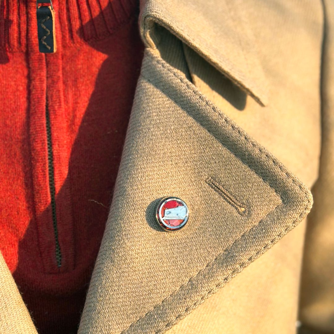 Latonia Lapel Pin | Stainless Steel