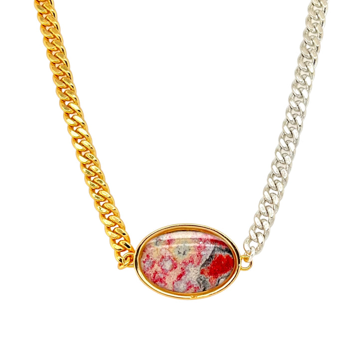Sam Necklace | Mixed Metal