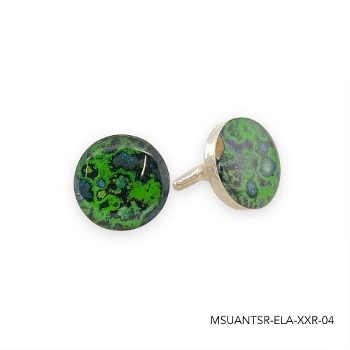 Antonio Cuff Links | Silver | Round