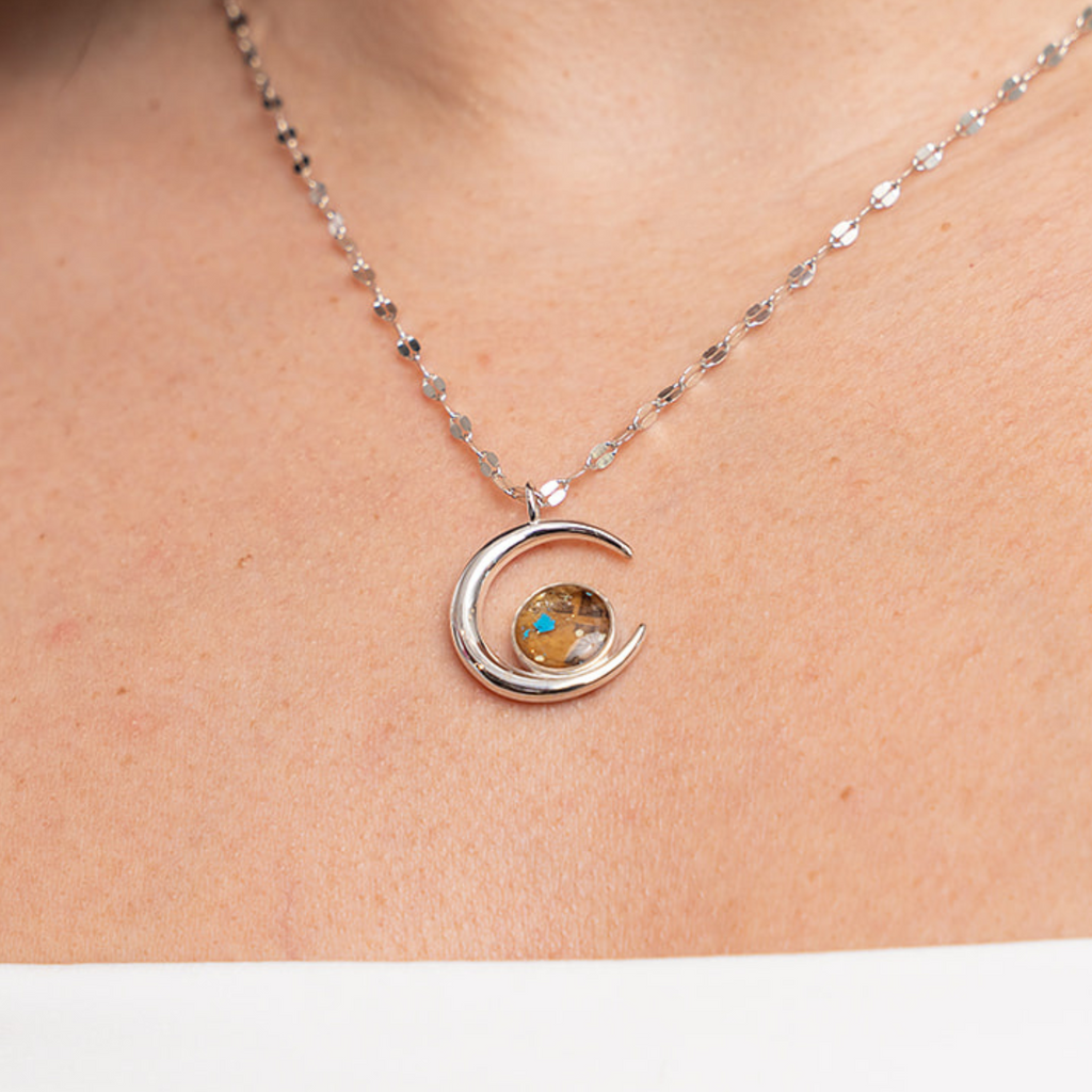 Selene Necklace | Silver & Gold – Rebel Nell
