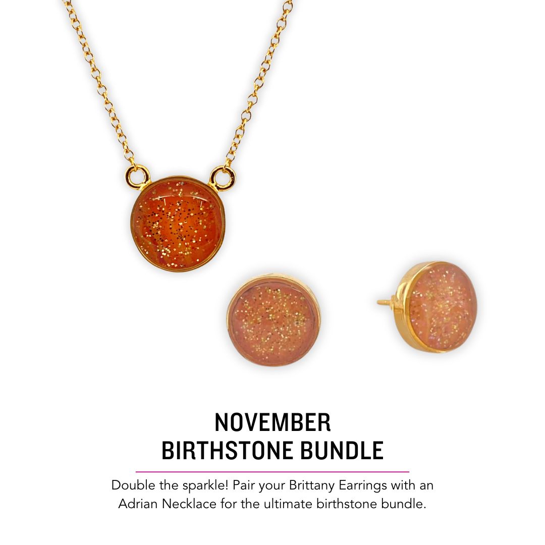 Brittany Earrings | Gold | November