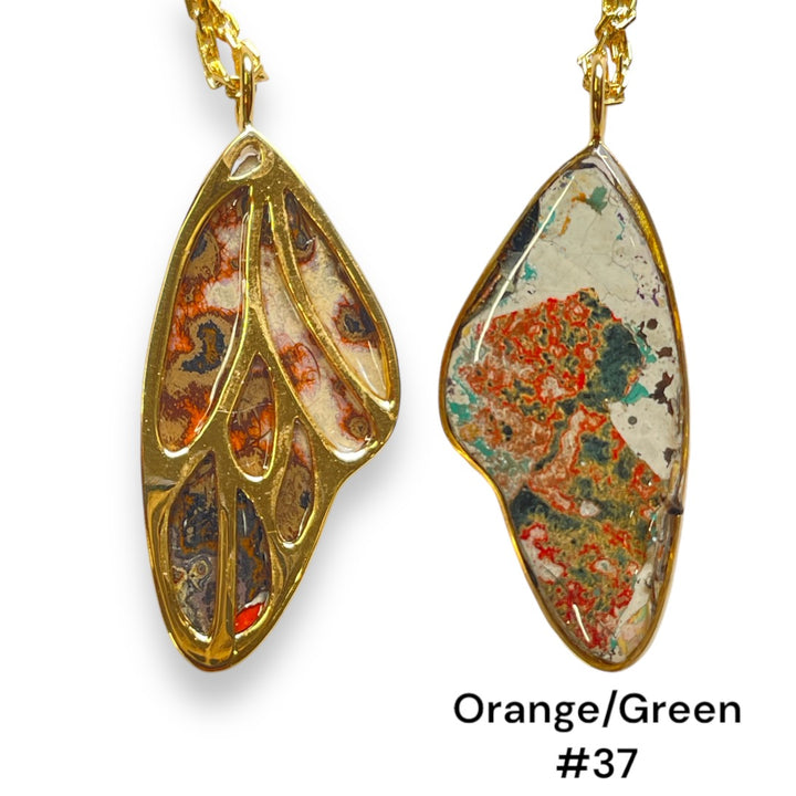 Vivian Butterfly Necklace | Gold