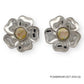 Brene Earrings | Rhodium