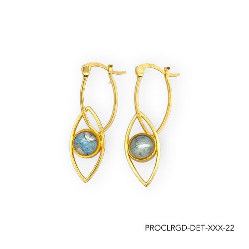 Clara Drop Earrings | Gold