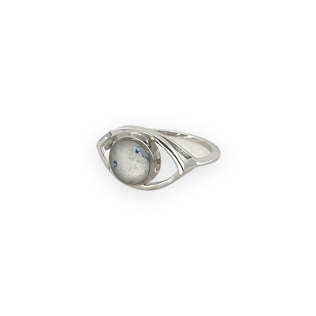 Natalie Ring | Rhodium | Size 5