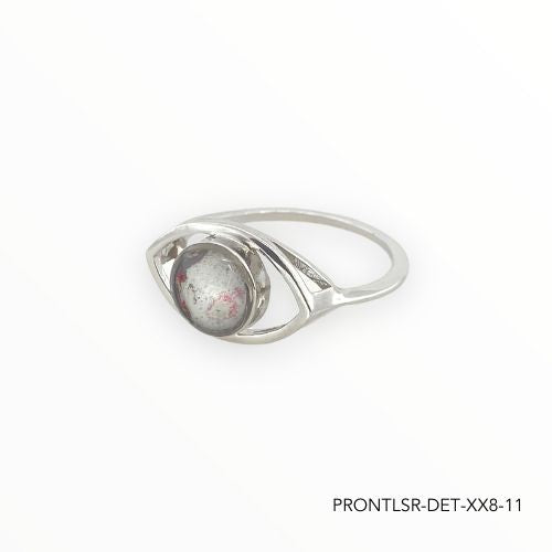 Natalie Ring | Rhodium | Size 8