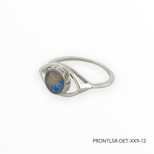 Natalie Ring | Rhodium | Size 9