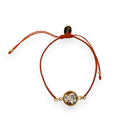 Taylor Bracelet | Gold | Rust