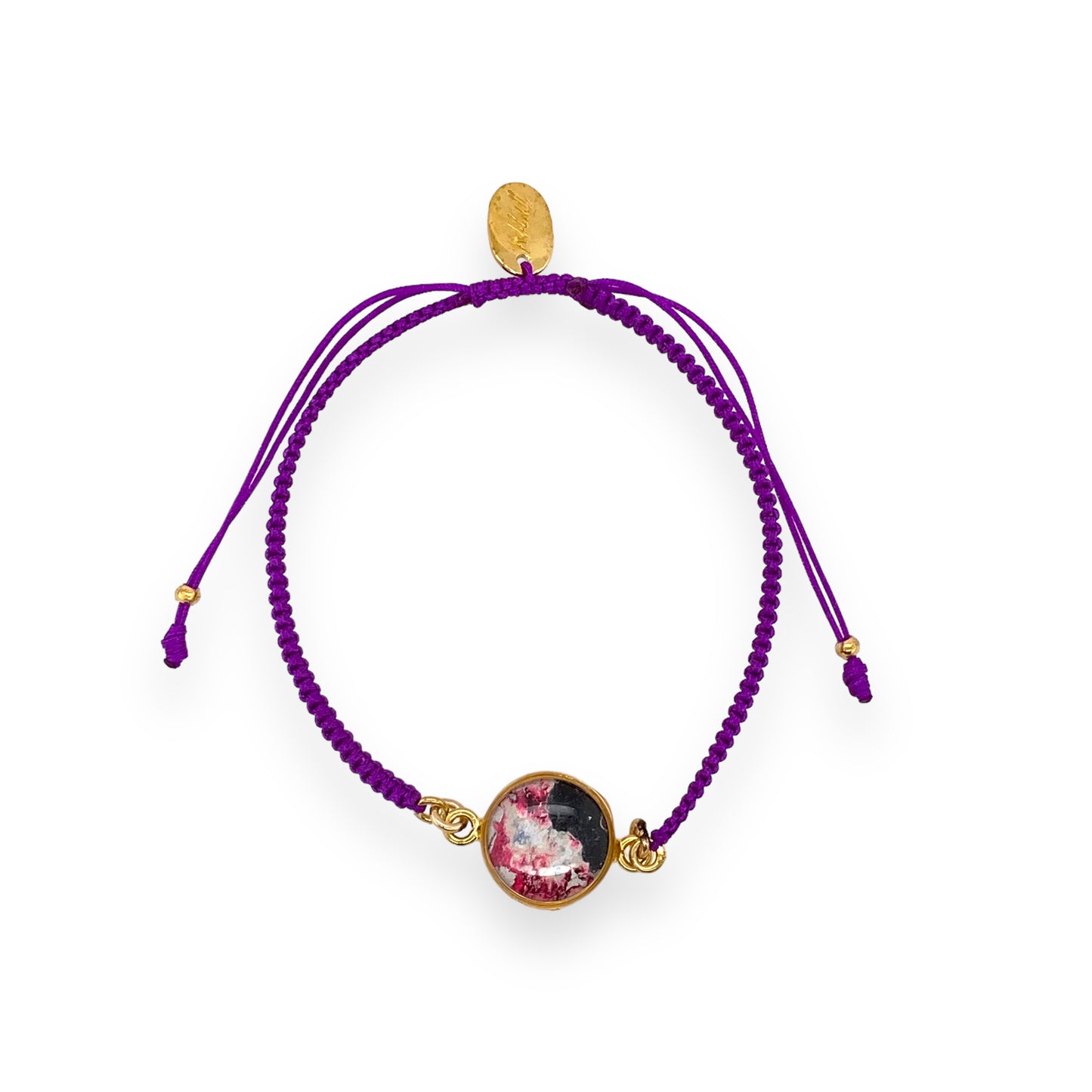 Taylor Bracelet | Gold | Purple