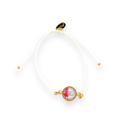 Taylor Bracelet | Gold | White