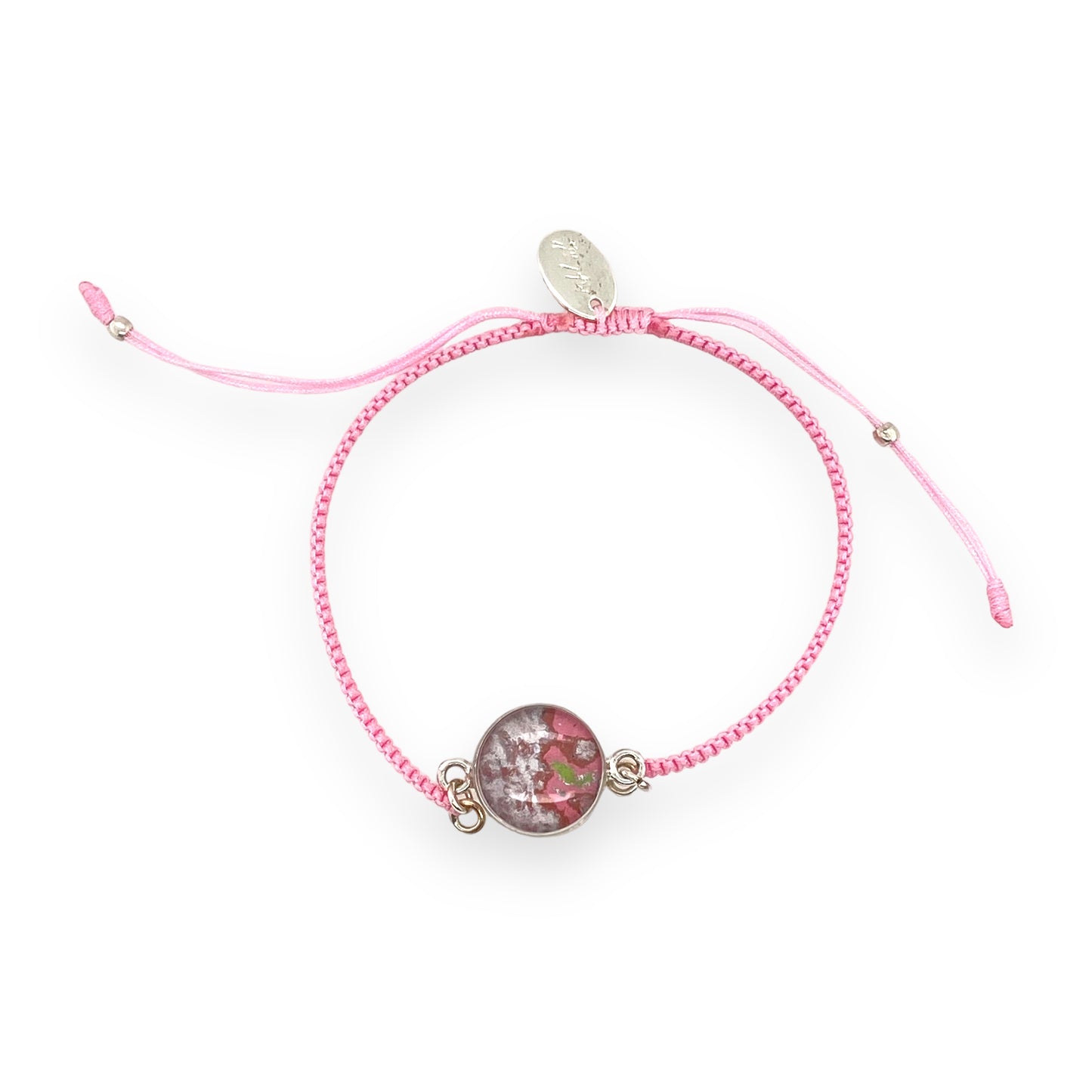 Taylor Bracelet | Silver | Light Pink
