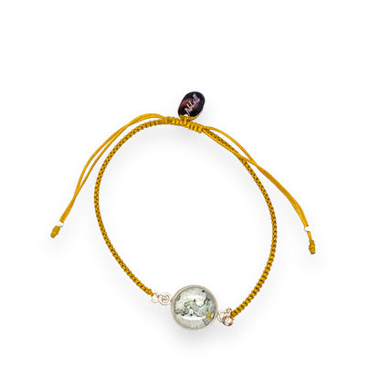 Taylor Bracelet | Silver | Mustard