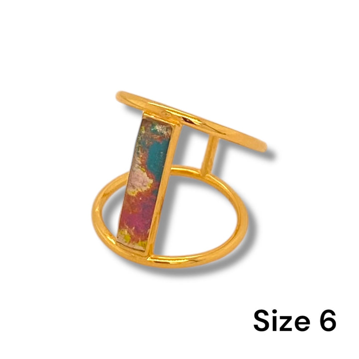 Hattie Cage Ring | Gold | Size 6