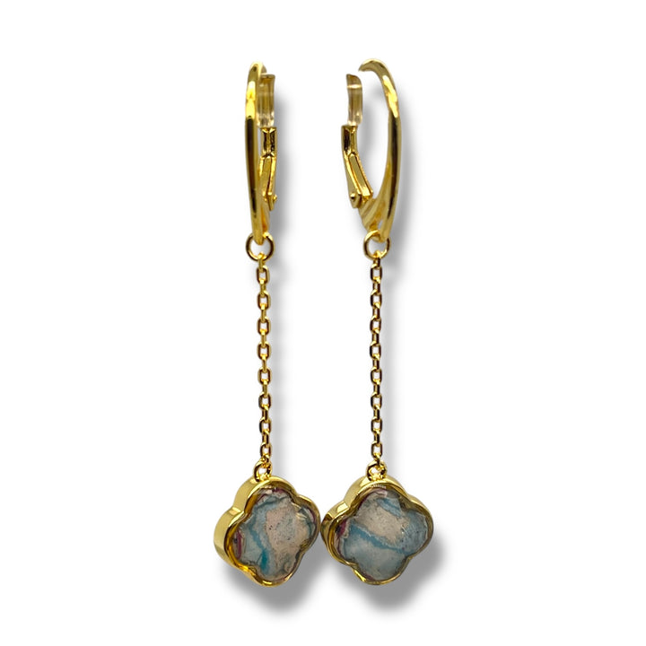 Mo Drop Earrings  |Gold