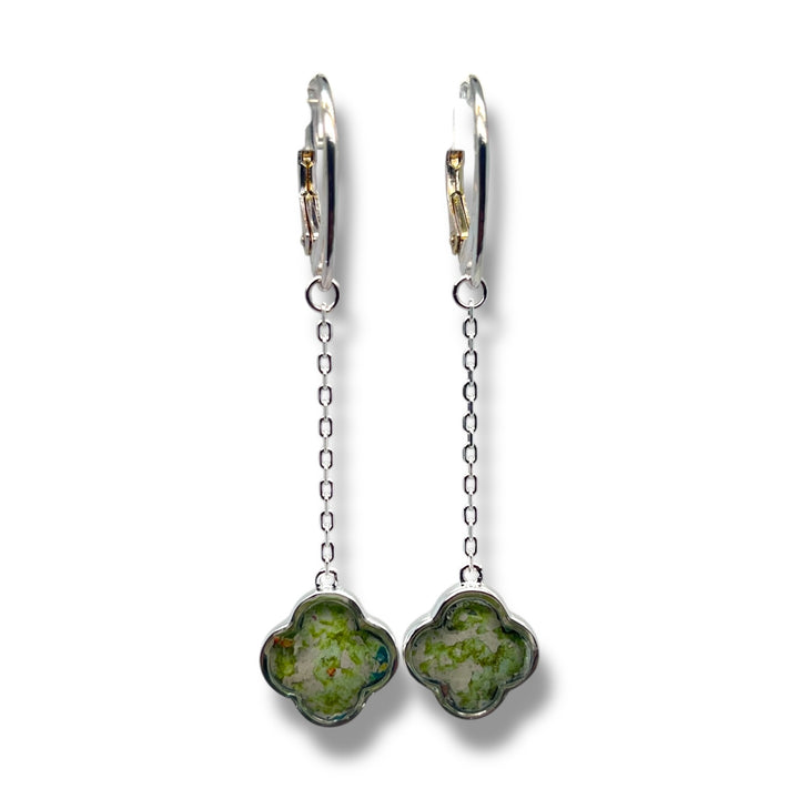Mo Drop Earrings |Silver