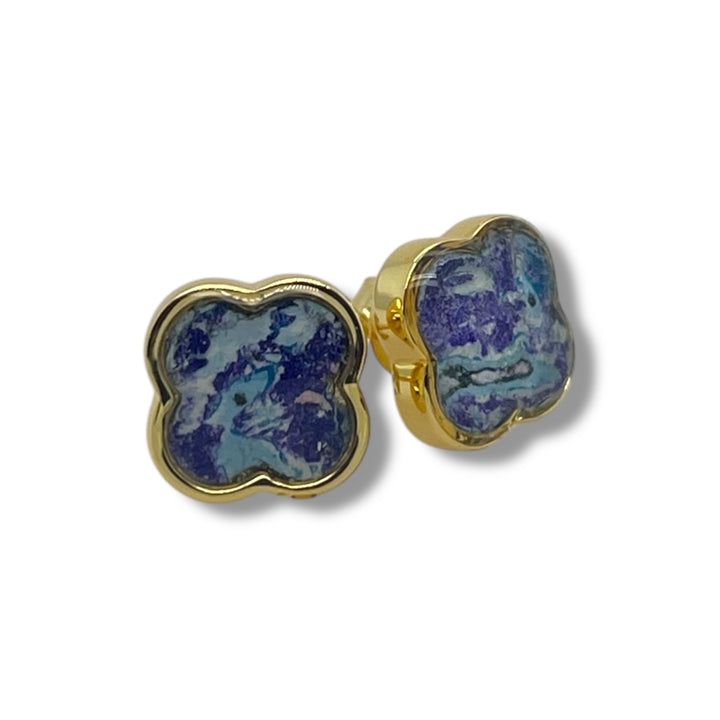 Tatiana Stud Earrings | Gold