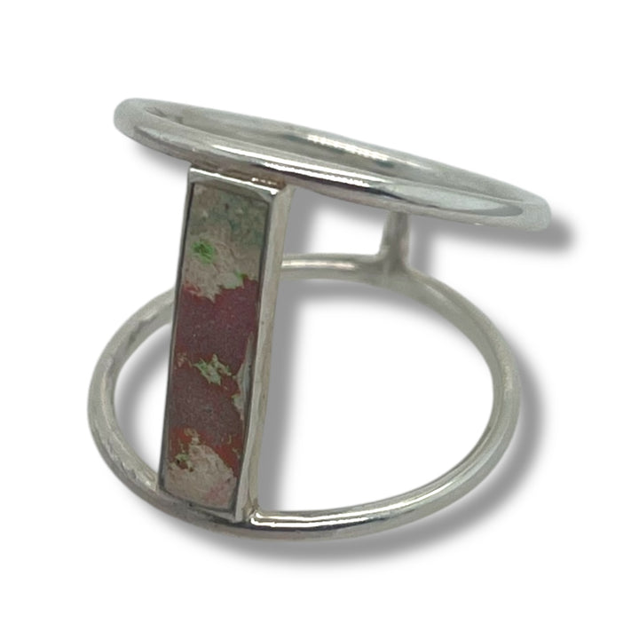 Hattie Cage Ring | Silver | Size 8