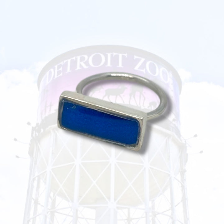Detroit Zoo Lauren Ring | Silver