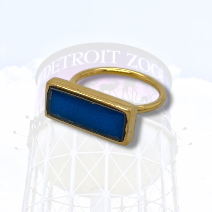 Detroit Zoo Lauren Ring | Gold