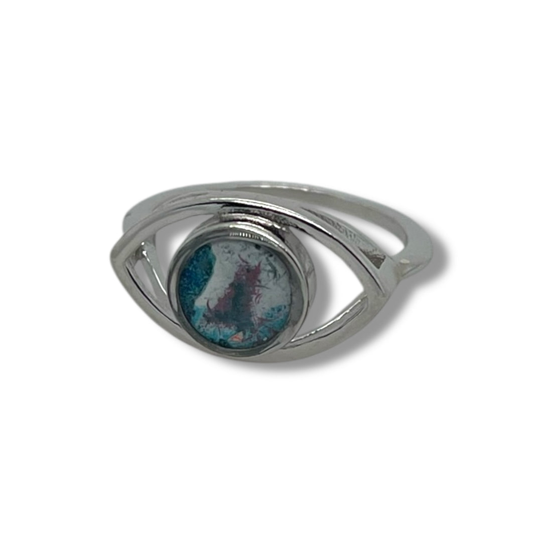 Natalie Ring | Rhodium | Size 5