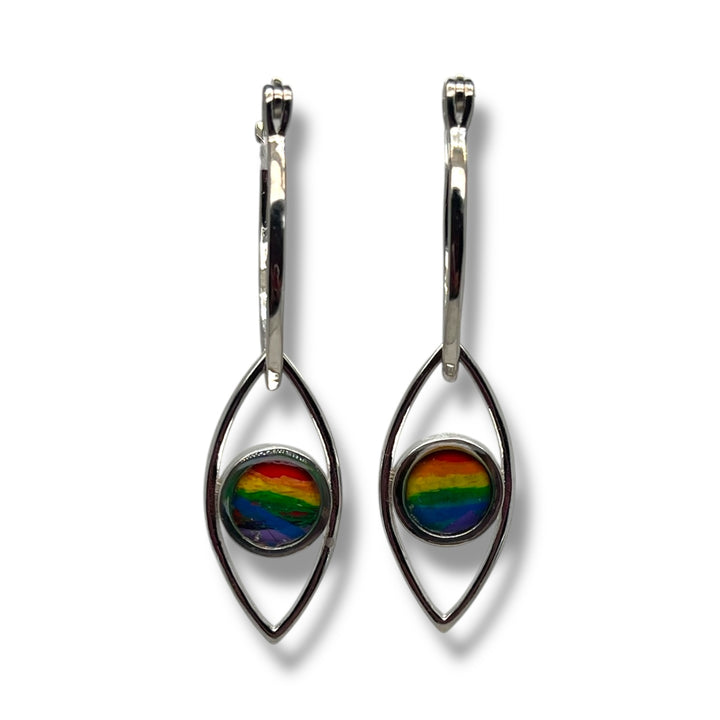 Clara Drop Earrings | Silver