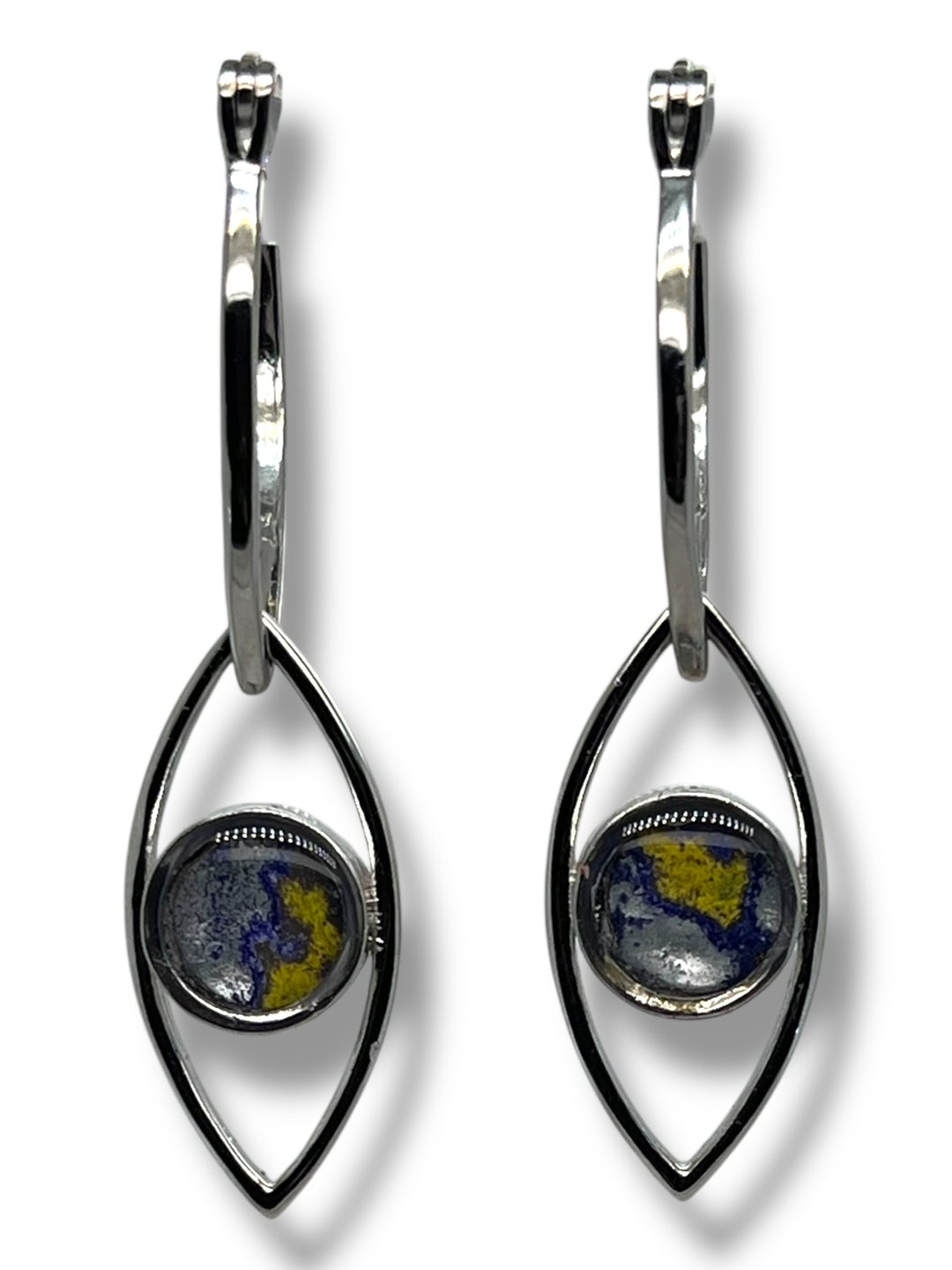 Clara Drop Earrings | Silver