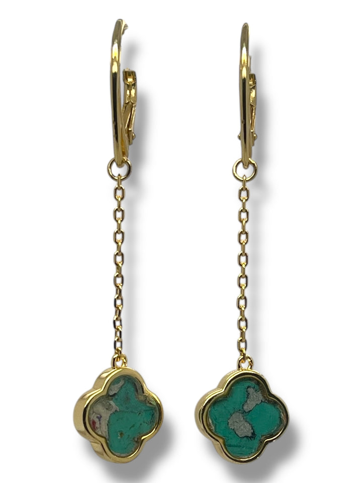 Mo Drop Earrings  |Gold